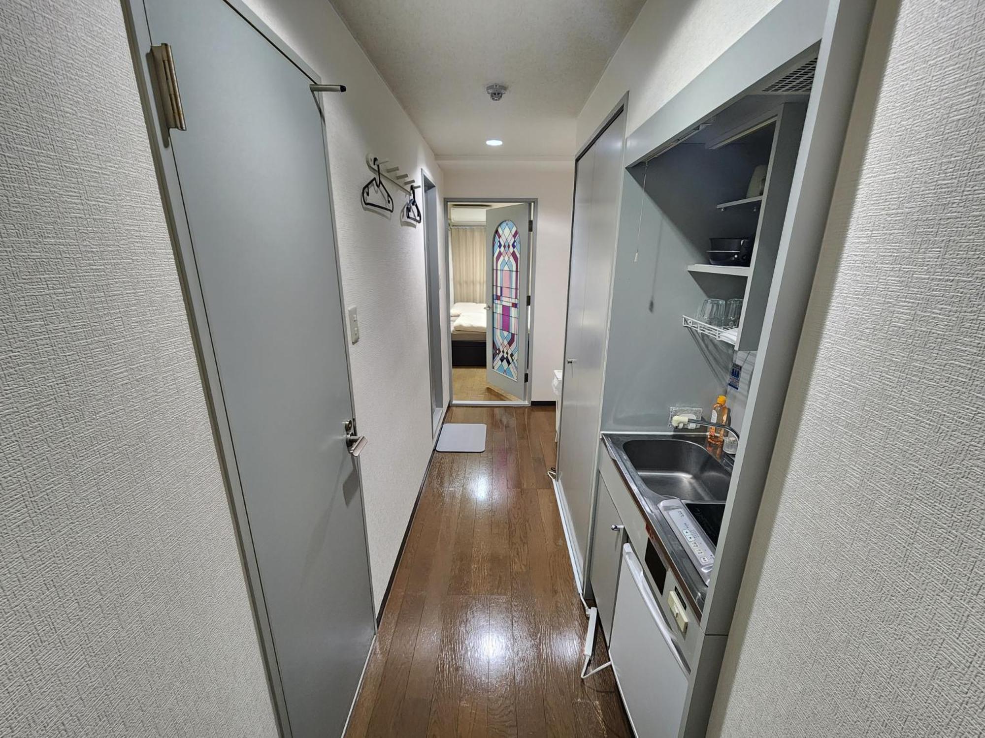 난바역 도보5분 시내중심 Mori Apartment Osaka Eksteriør billede